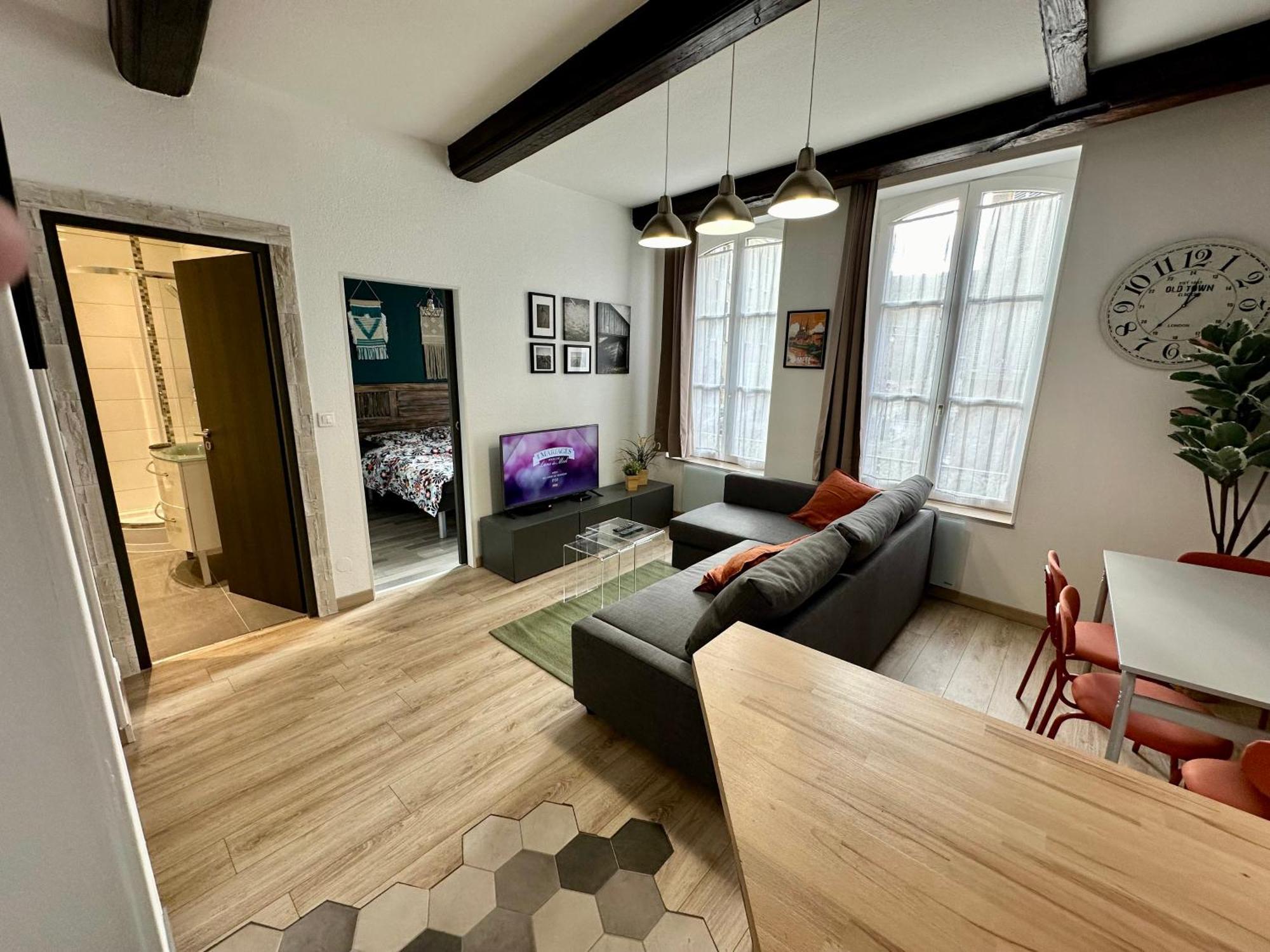 Appartement Lecathedrale : F2 Au Coeur De Metz ! Extérieur photo